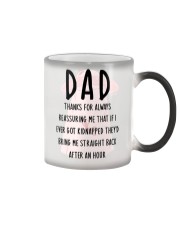 Dad Reassuring Me Color Changing Mug thumbnail