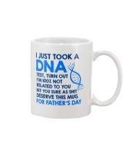 DNA test Mug front