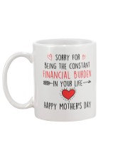 Constant Financial Burden Mug back
