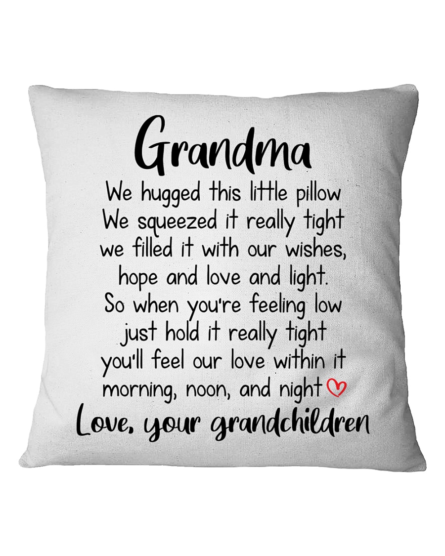 Hug This Little Pillow Square Pillowcase
