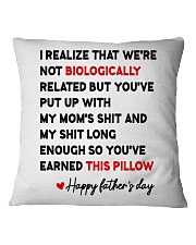 So You've Earned This Pillow Square Pillowcase front
