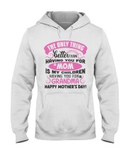 Having You For A Mom Hooded Sweatshirt thumbnail