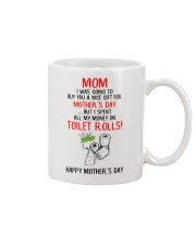 Spend All Money On Toilet Rolls Mug front