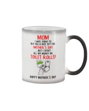 Spend All Money On Toilet Rolls Color Changing Mug thumbnail