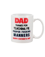 Proper Fcking Manners Mug front