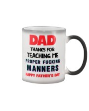 Proper Fcking Manners Color Changing Mug thumbnail