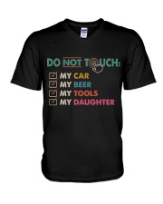 Do Not Touch V-Neck T-Shirt thumbnail