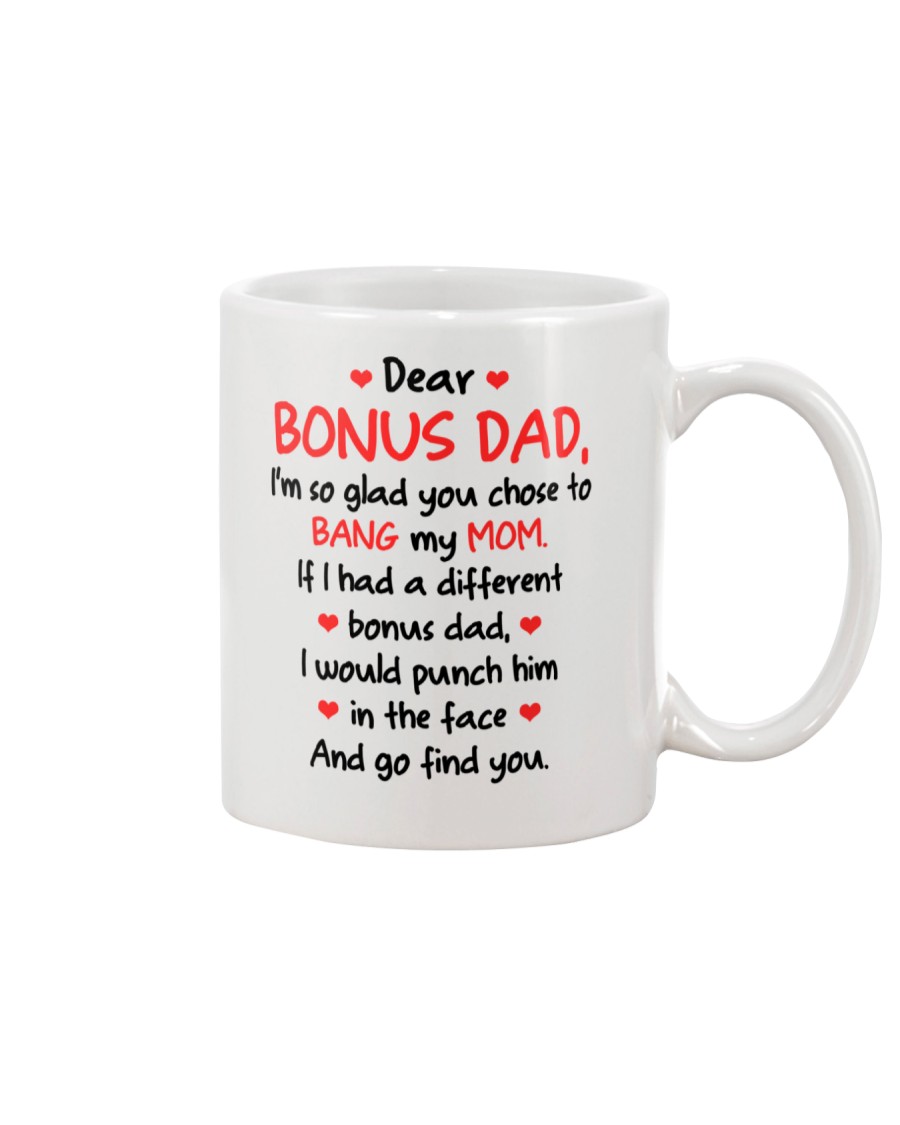 Bonus Dad Bang Mom Mug