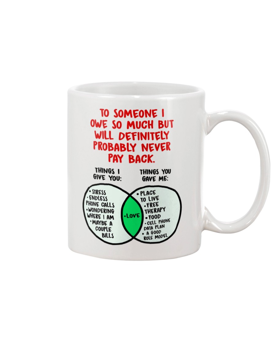To Someone I Owe So Much Mug