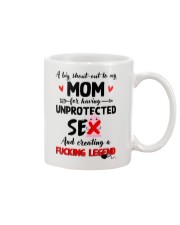 Shout Out To My Mom Mug front