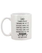 Dad Reward For Not Throwing Me Mug back