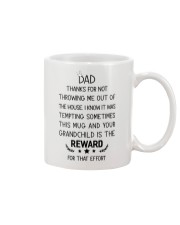 Dad Reward For Not Throwing Me Mug front