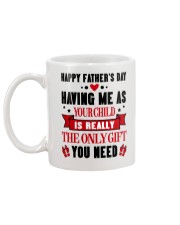 Having Me As Your Child Mug back