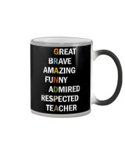Grandpa Adjectives Color Changing Mug thumbnail