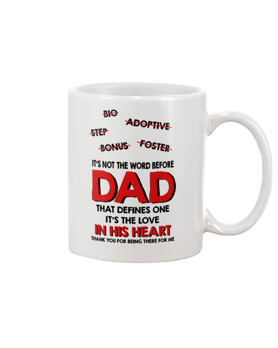 Not The Word Before Dad Mug