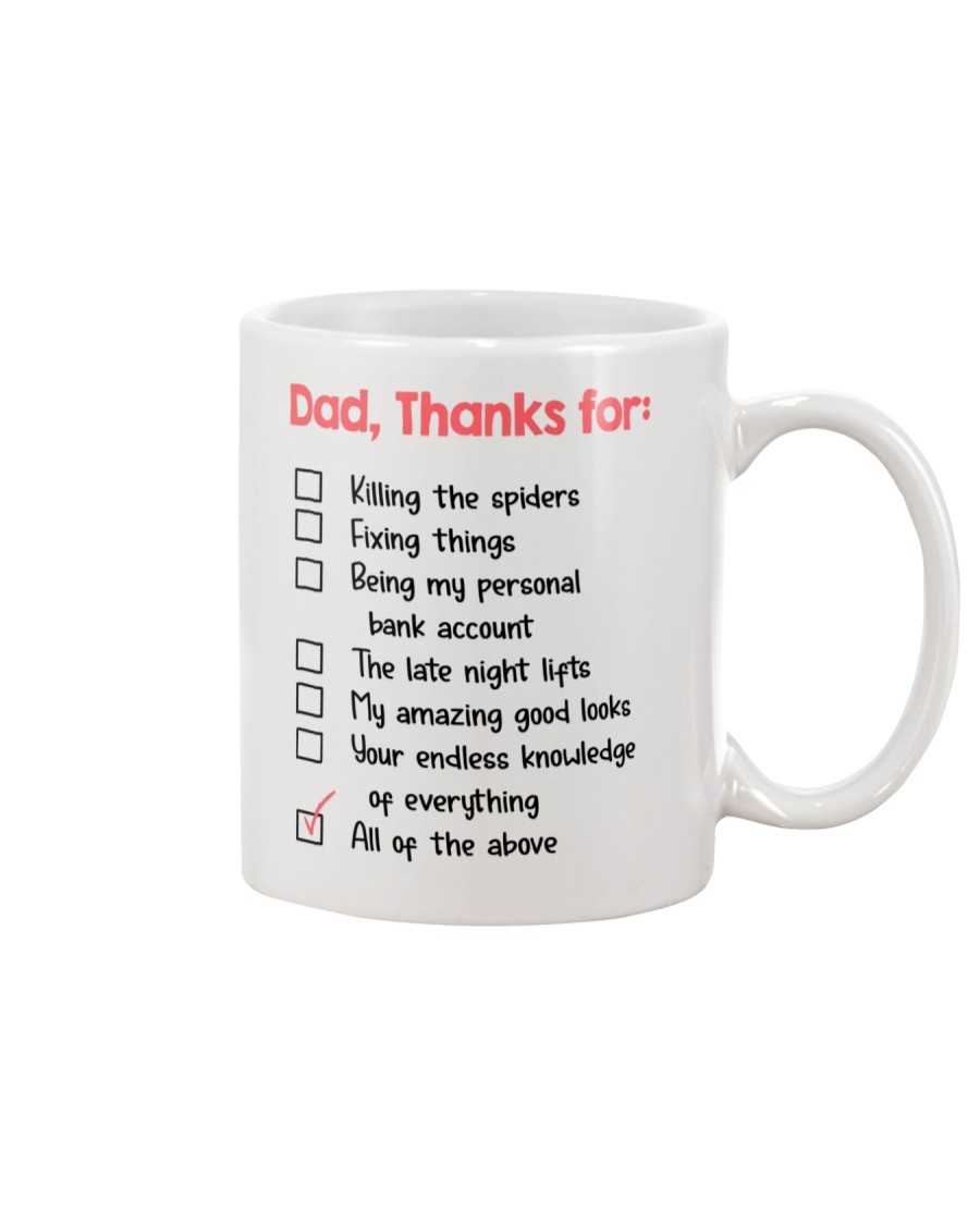 Thank Dad For Mug