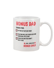 Bonus Dad Thanks For Mug front