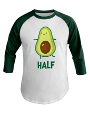Better Half Baseball Tee front