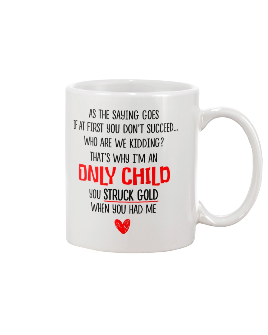 Only Child Dad Mug