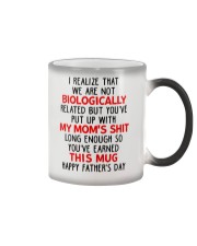 Put Up With Mom's Shit Color Changing Mug thumbnail