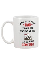 Life Is About Comfort Mug back