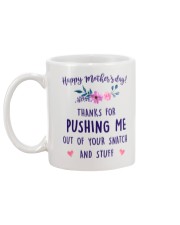 Push Me Out Of Snatch Mug back