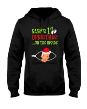 Baby First Christmas Inside Hooded Sweatshirt thumbnail