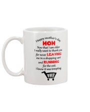 Never Leaving In Shopping Cart Mug back