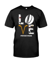 Love Hockey Mom Classic T-Shirt thumbnail