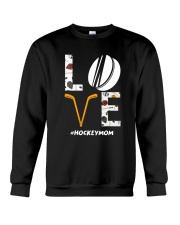 Love Hockey Mom Crewneck Sweatshirt thumbnail