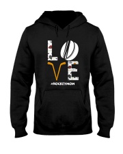 Love Hockey Mom Hooded Sweatshirt thumbnail