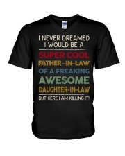 Super Cool Father-in-law V-Neck T-Shirt thumbnail