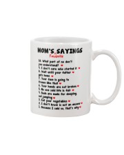 Mom Favorite Sayings Mug front