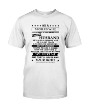 Spoiled Wife Treated Like Queen Classic T-Shirt thumbnail