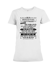 Spoiled Wife Treated Like Queen Premium Fit Ladies Tee thumbnail
