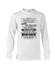 Spoiled Wife Treated Like Queen Long Sleeve Tee thumbnail