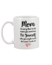 Mom Pee Yourself Mug back