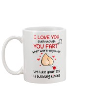 Blowing Kisses From You Ass Mug back