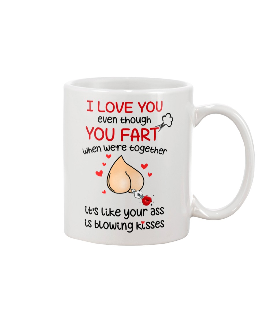 Blowing Kisses From You Ass Mug