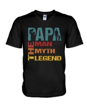 Papa V-Neck T-Shirt thumbnail