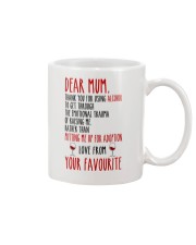 Alcohol Rather Than Adoption Mug front