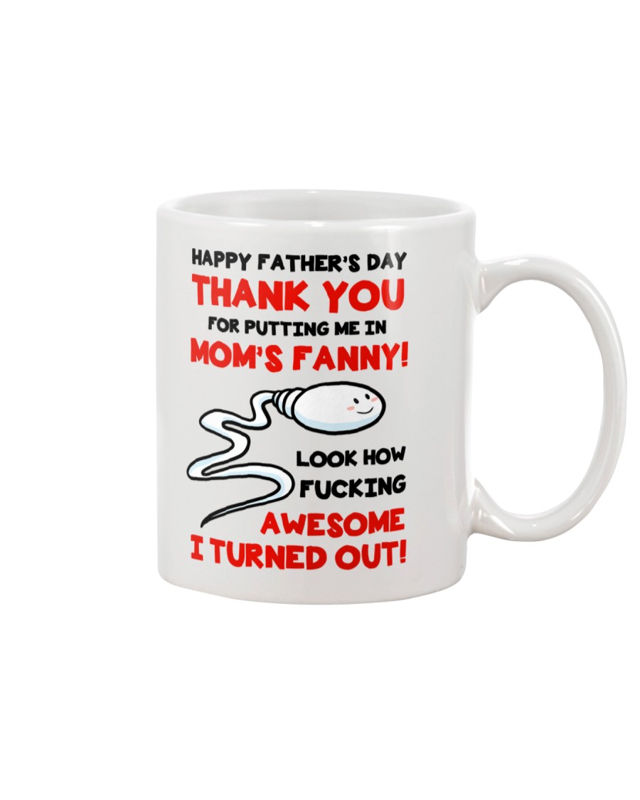 Put Me In Moms Fanny Mug