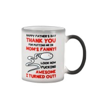 Put Me In Moms Fanny Color Changing Mug thumbnail