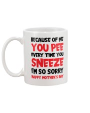 Pee Everytime You Sneeze Mug back