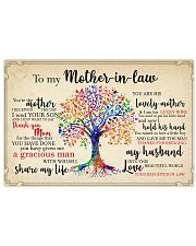 To My Mother-in-law 17x11 Poster front