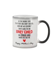 Only Child Mother Day Color Changing Mug thumbnail