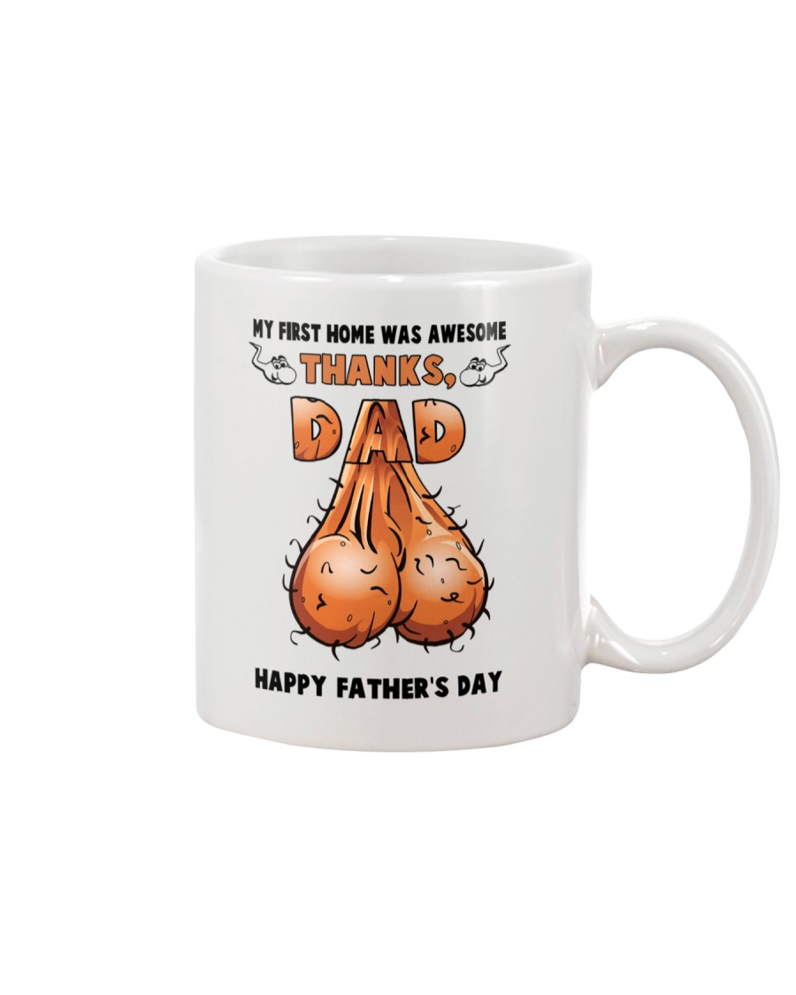 First Home Awesome Dad Balls Mug