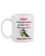 Alive Longer Than Your Plants Mug back