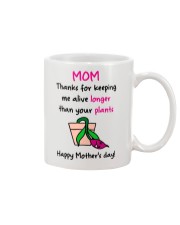 Alive Longer Than Your Plants Mug front