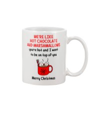 Hot Chocolate Xmas Couple Mug front